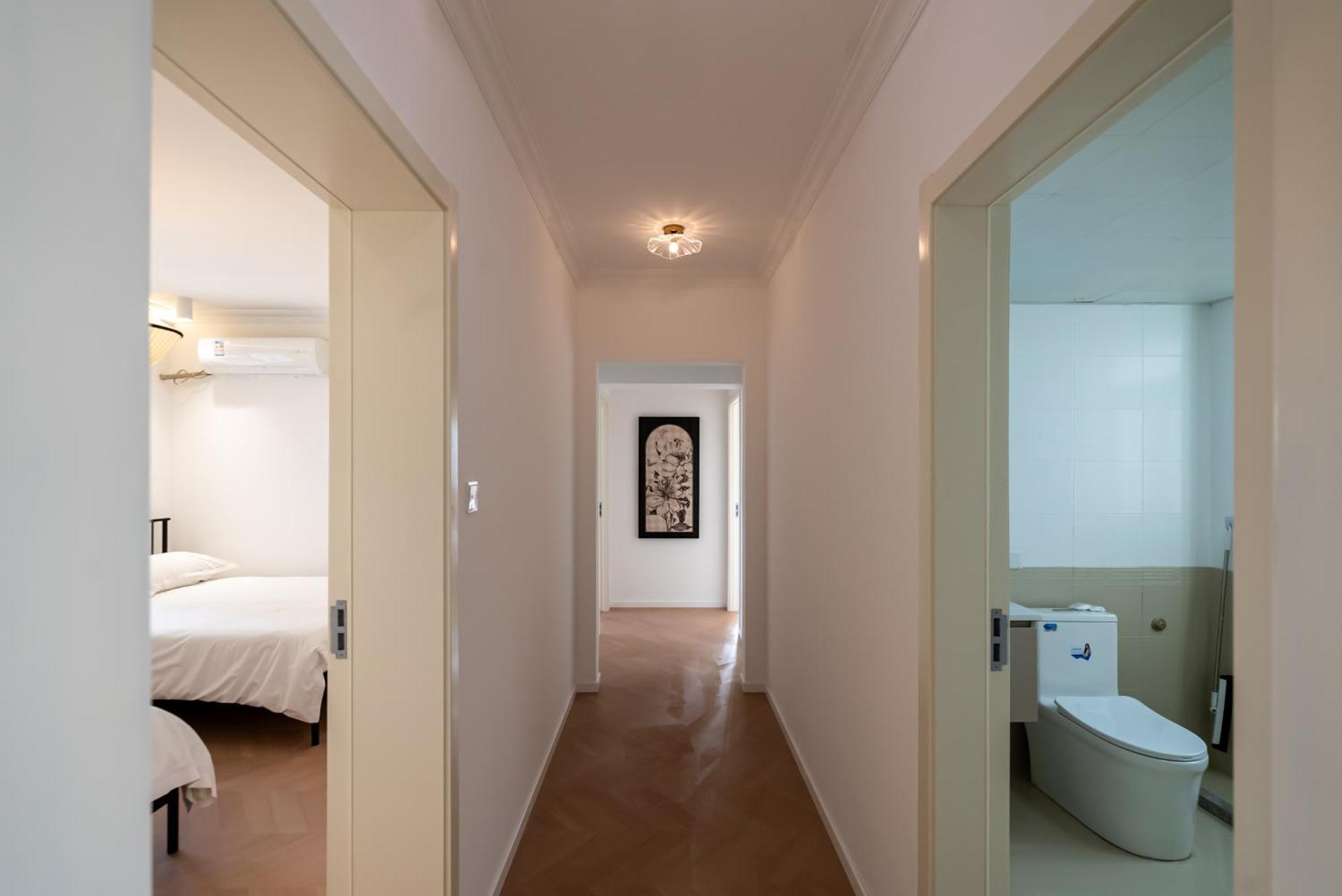 Shanghai Yi Du B&B -Family - Friendly Suite Close To People'S Square And Subway Exteriér fotografie