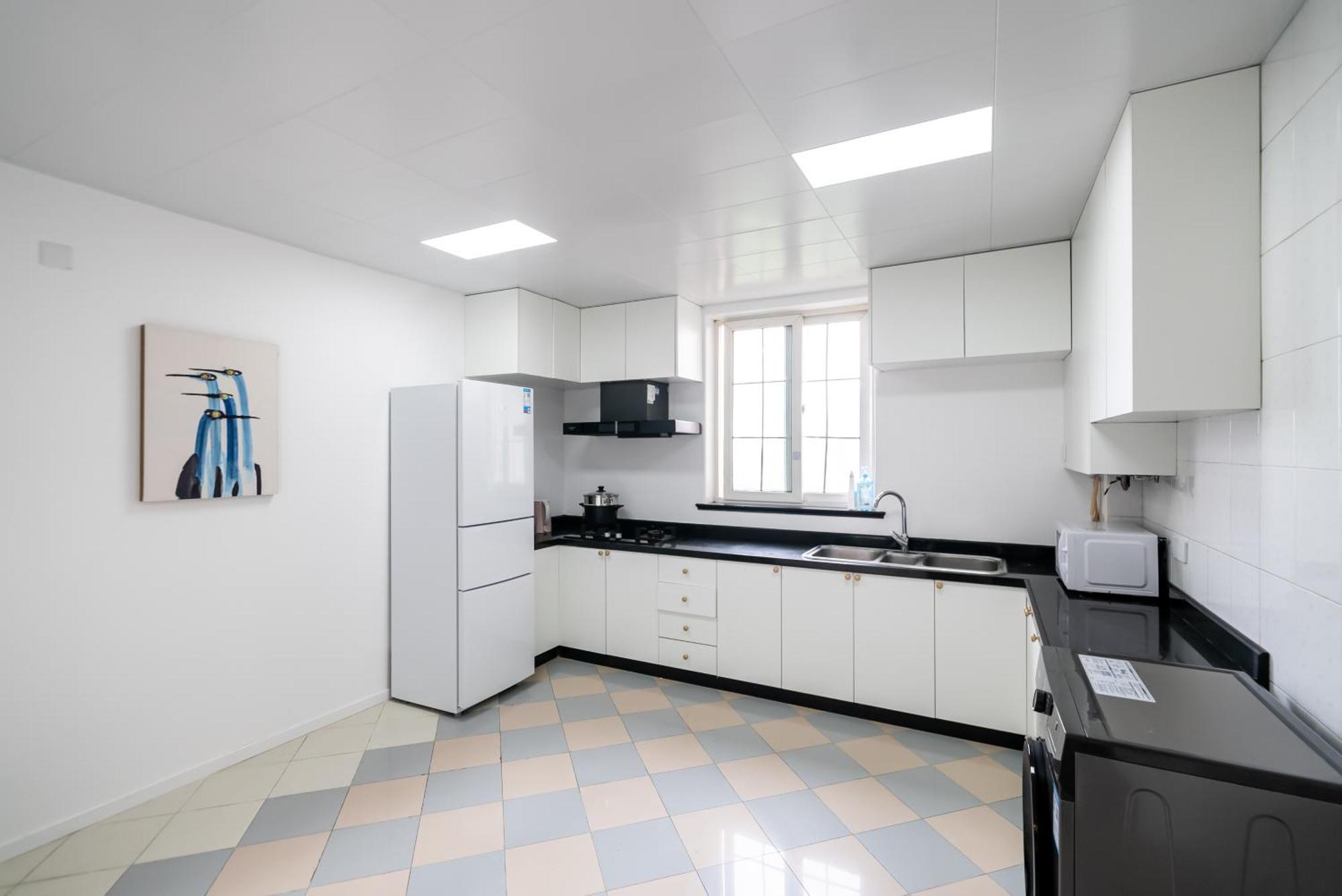 Shanghai Yi Du B&B -Family - Friendly Suite Close To People'S Square And Subway Exteriér fotografie